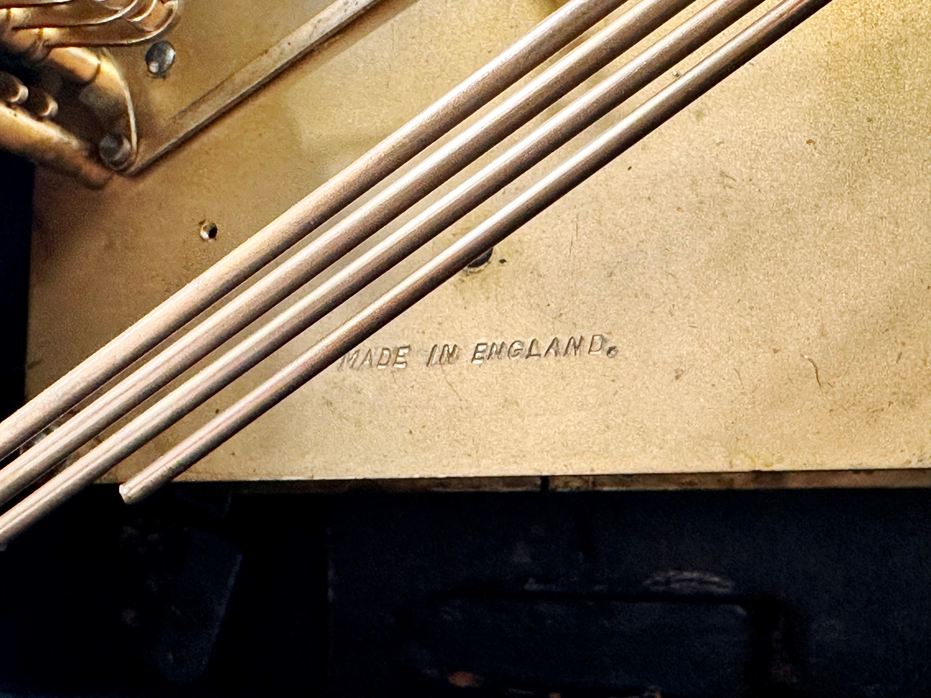 Vintage Art Deco Enfield Hammer Strike Pendulum Mantel Clock | Adelaide Clocks