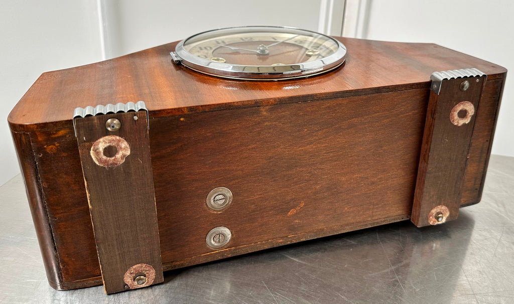 Vintage Art Deco Enfield Hammer Strike Pendulum Mantel Clock | Adelaide Clocks