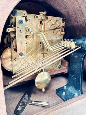 Antique Badische German Westminster Mantel Clock | Adelaide Clocks