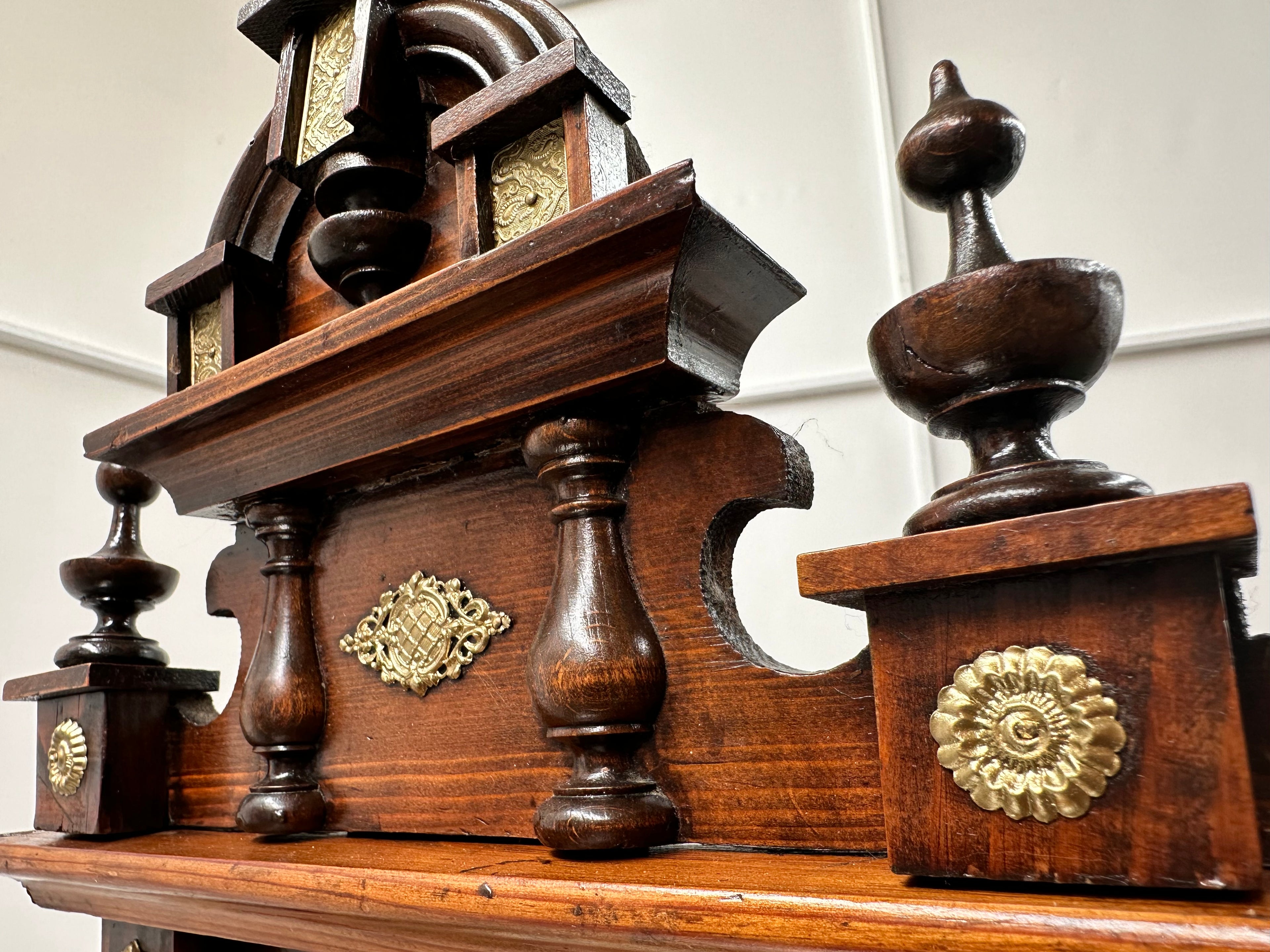 Antique UUU Union Clock Co. Daily Wind Alarm Mantel Clock | Adelaide Clocks