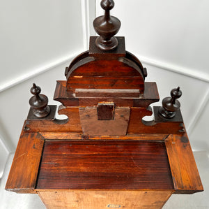 Antique UUU Union Clock Co. Daily Wind Alarm Mantel Clock | Adelaide Clocks