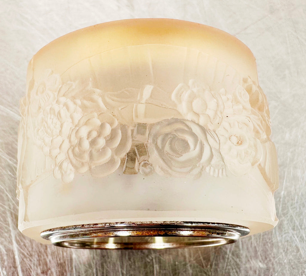 Vintage Transparent Glass Petite Mini Desk Clock | Adelaide Clocks