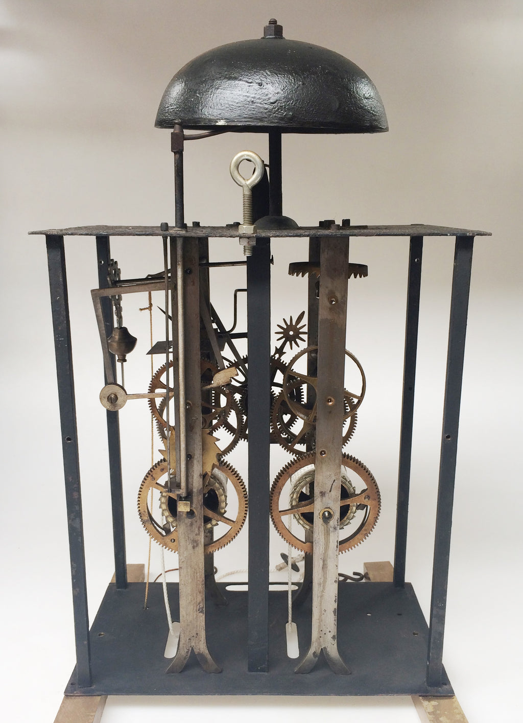 Antique Comtoise / Morbier French Top Bell Wall Clock | Adelaide Clocks