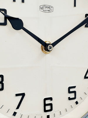 Vintage Metamec Bakelite Battery Wall Clock | Adelaide Clocks