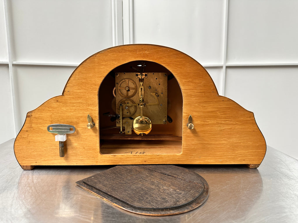 Vintage Art Deco Westminster Pendulum Hammer Chime Mantel Clock | Adelaide Clocks