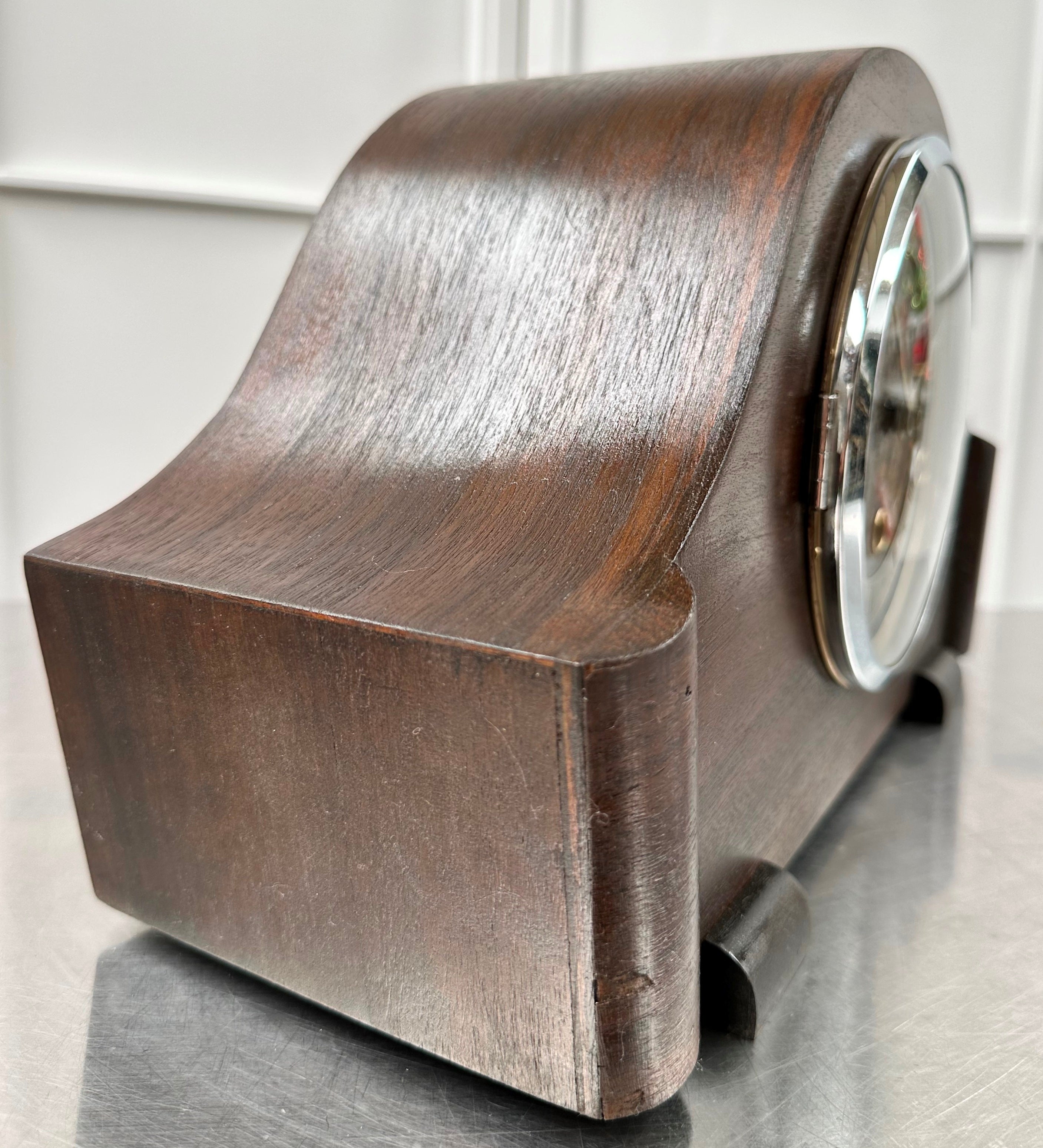 Vintage Art Deco England Westminster Chime Mantel Clock | Adelaide Clocks