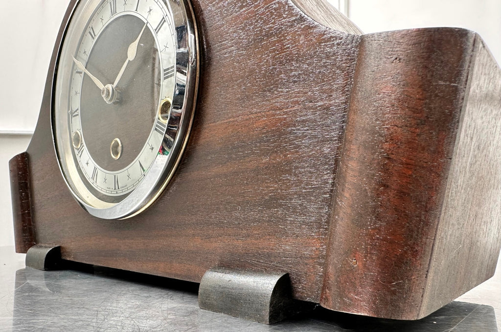 Vintage Art Deco England Westminster Chime Mantel Clock | Adelaide Clocks