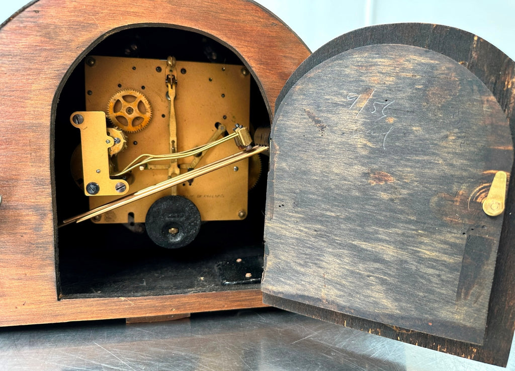 Vintage Art Deco England Westminster Chime Mantel Clock | Adelaide Clocks