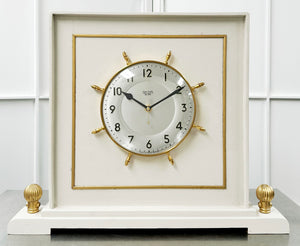 Vintage Smiths Sectric Marine Battery Mantle Clock | Adelaide Clocks