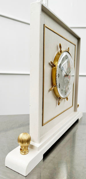 Vintage Smiths Sectric Marine Battery Mantle Clock | Adelaide Clocks