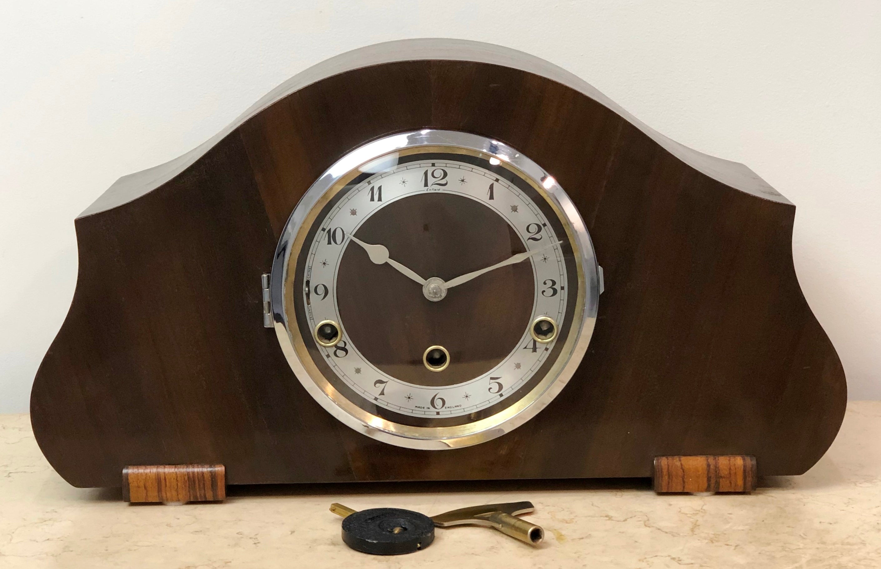 Vintage Enfield Westminster Chime Mantel Clock | eXibit collection