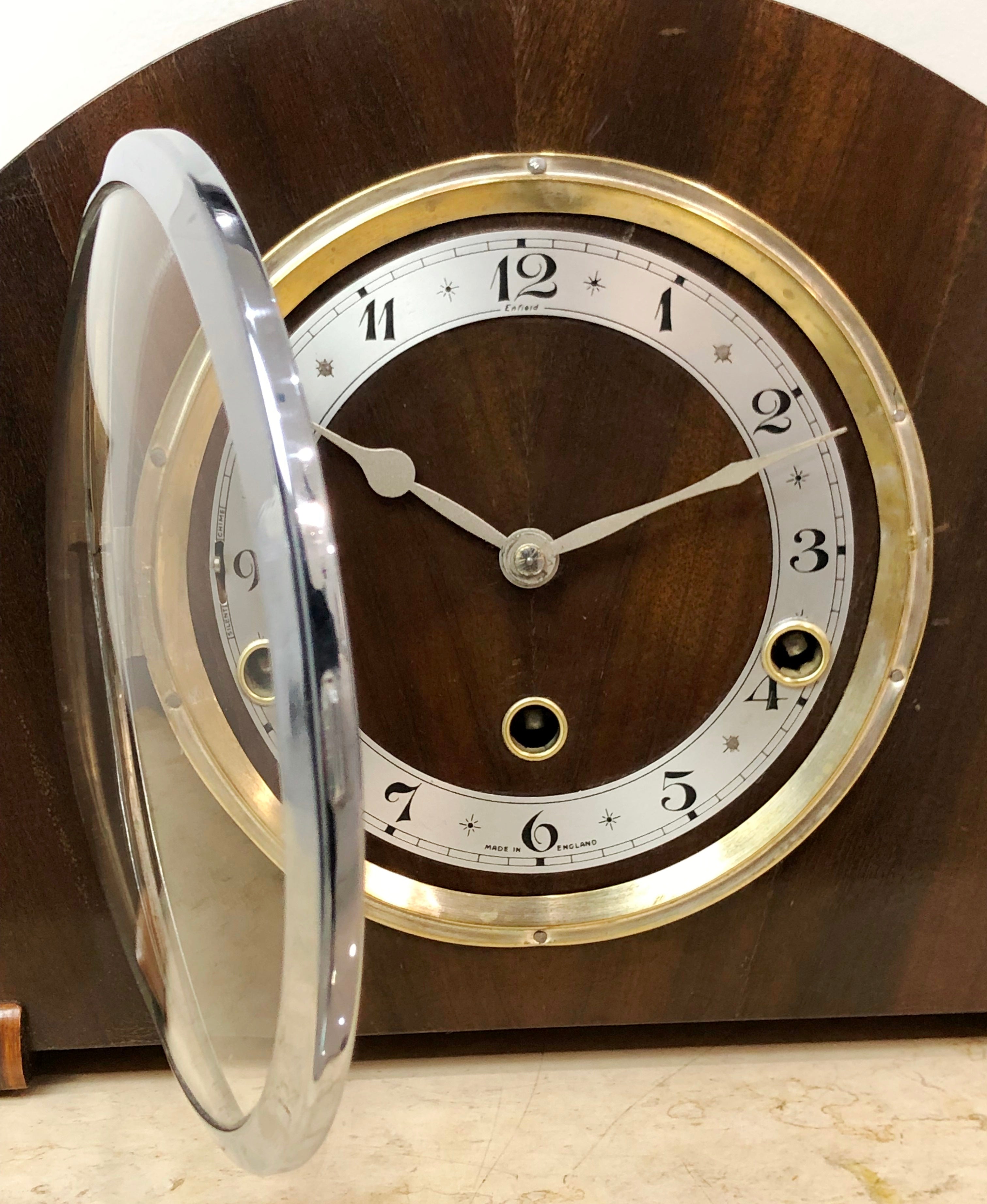 Vintage Enfield Westminster Chime Mantel Clock | eXibit collection
