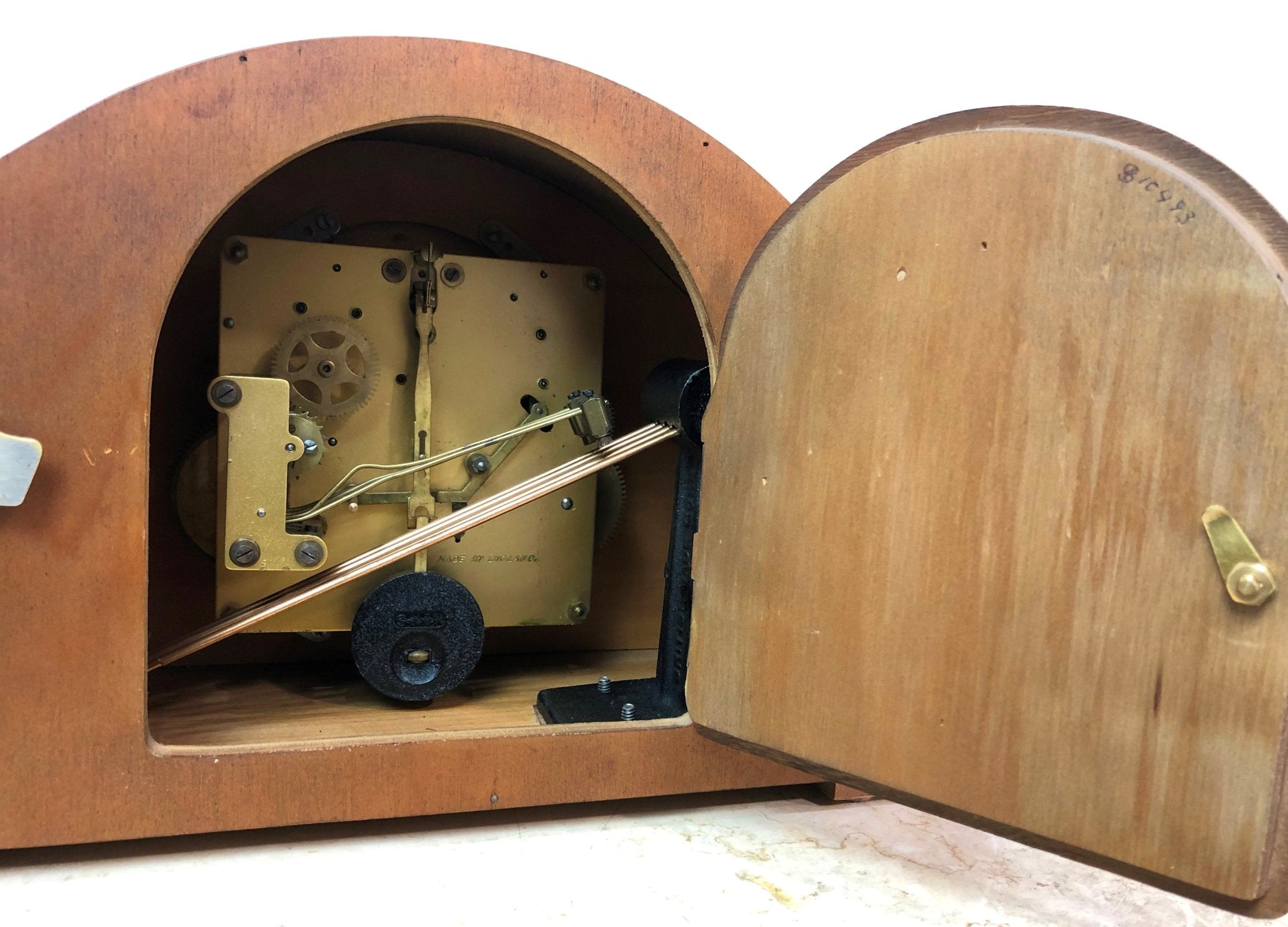 Enfield Clock Collection Vintage ENFIELD Westminster Chime Mantel Clock | Adelaide Clocks