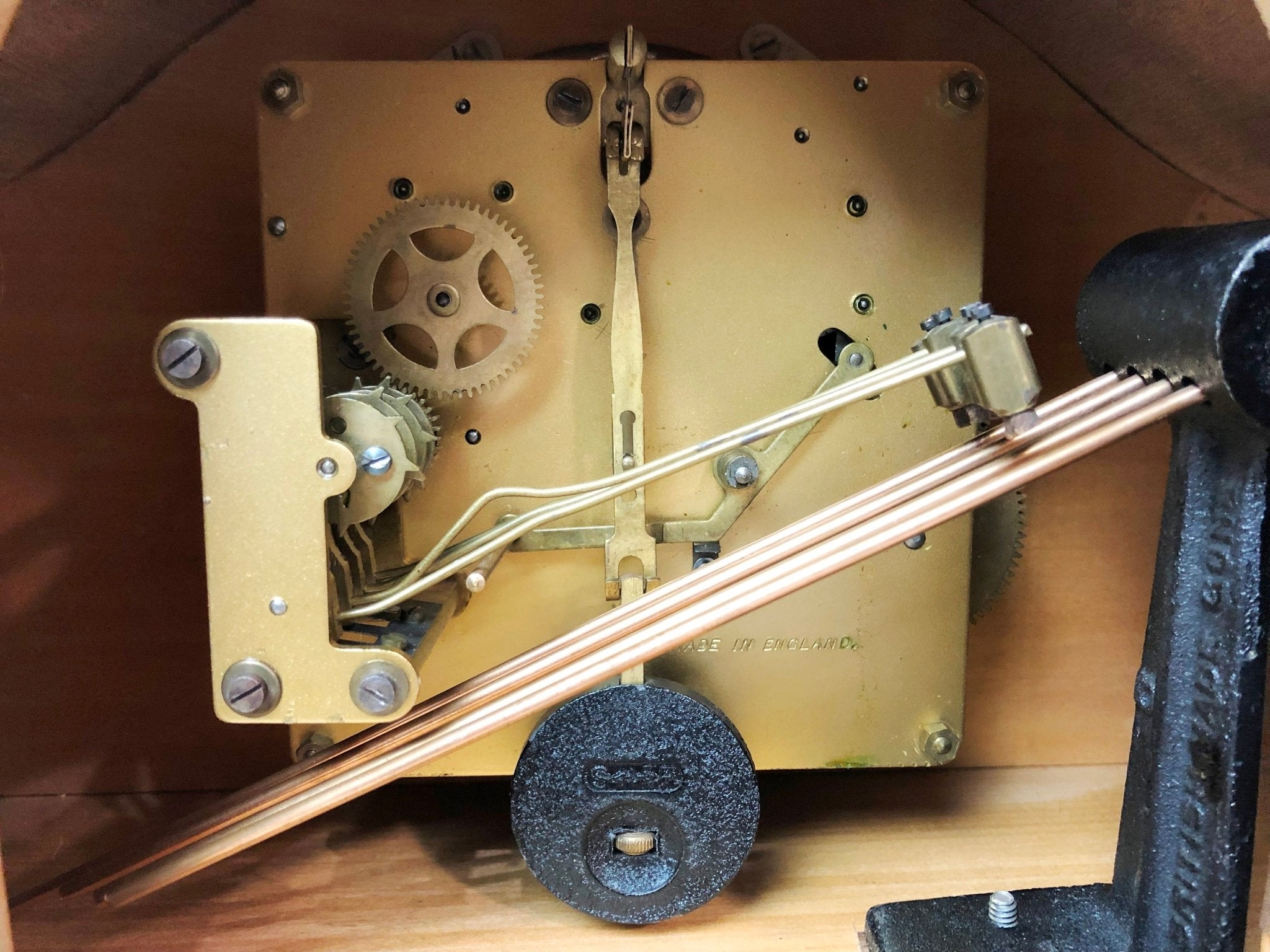Enfield Clock Collection Vintage ENFIELD Westminster Chime Mantel Clock | Adelaide Clocks