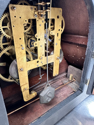 Vintage Sessions Hammer on Coil Strike Mantel Clock | Adelaide Clocks