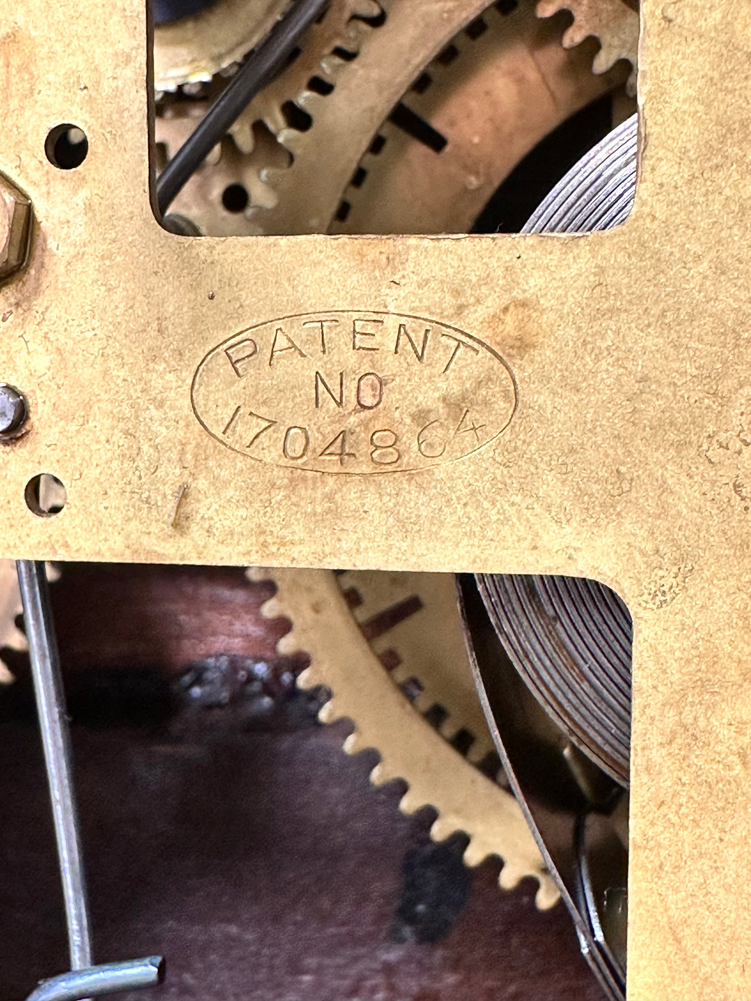 Vintage Sessions Hammer on Coil Strike Mantel Clock | Adelaide Clocks