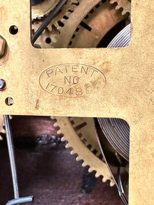 Vintage Sessions Hammer on Coil Strike Mantel Clock | Adelaide Clocks