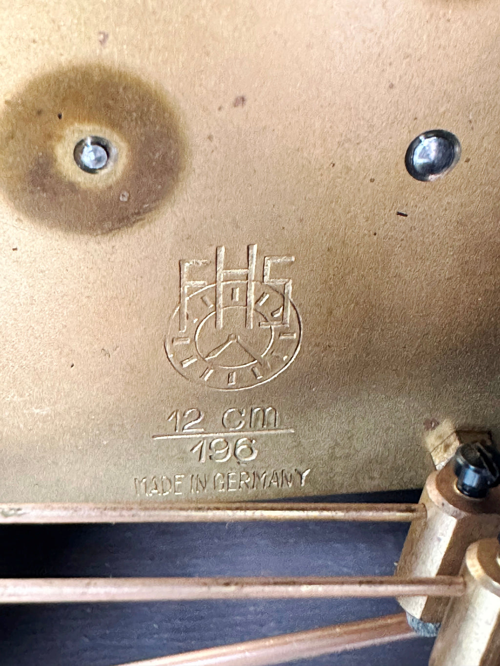 Vintage FHS Westminster Hammer Chime Mantel Clock | Adelaide Clocks