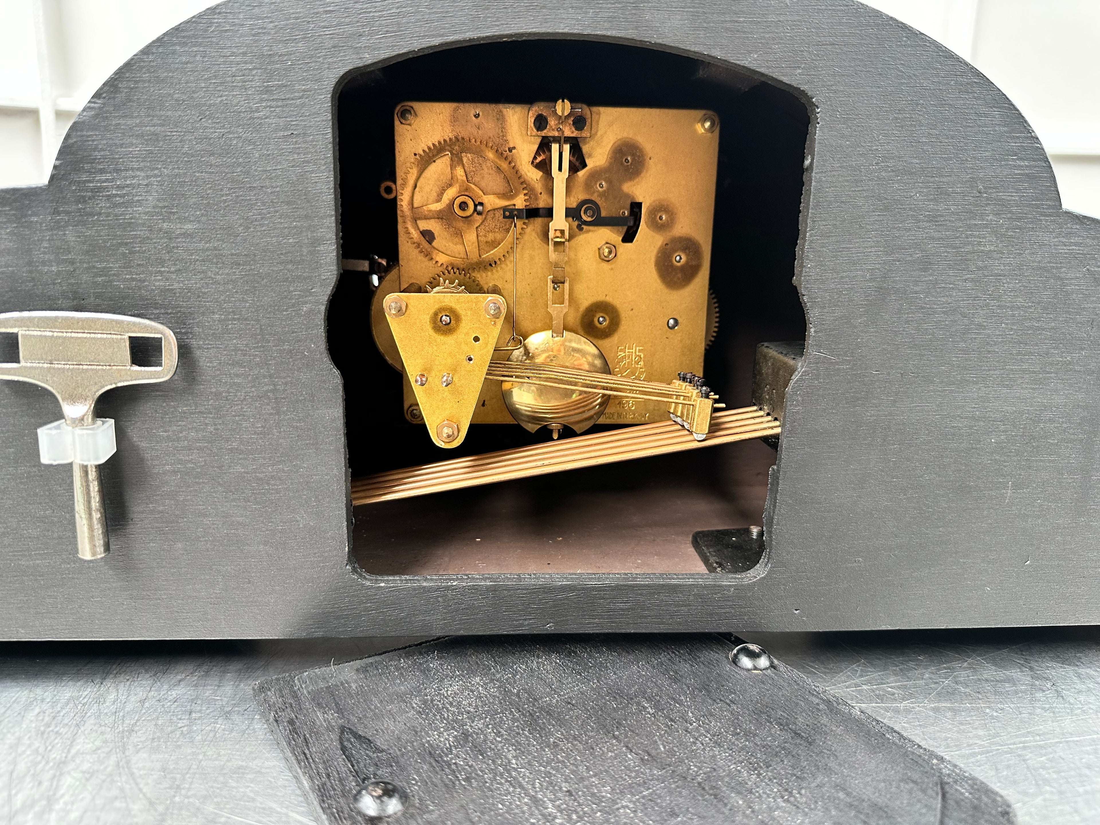 Vintage FHS Westminster Hammer Chime Mantel Clock | Adelaide Clocks