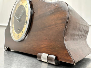 Vintage Art Deco Foreign West & Whitt Chime Mantel Clock | Adelaide Clocks
