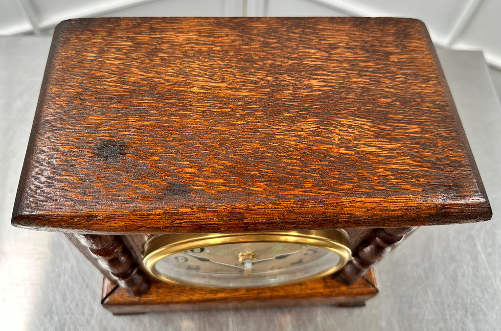 Antique Sessions Battery Mantel Clock | Adelaide Clocks