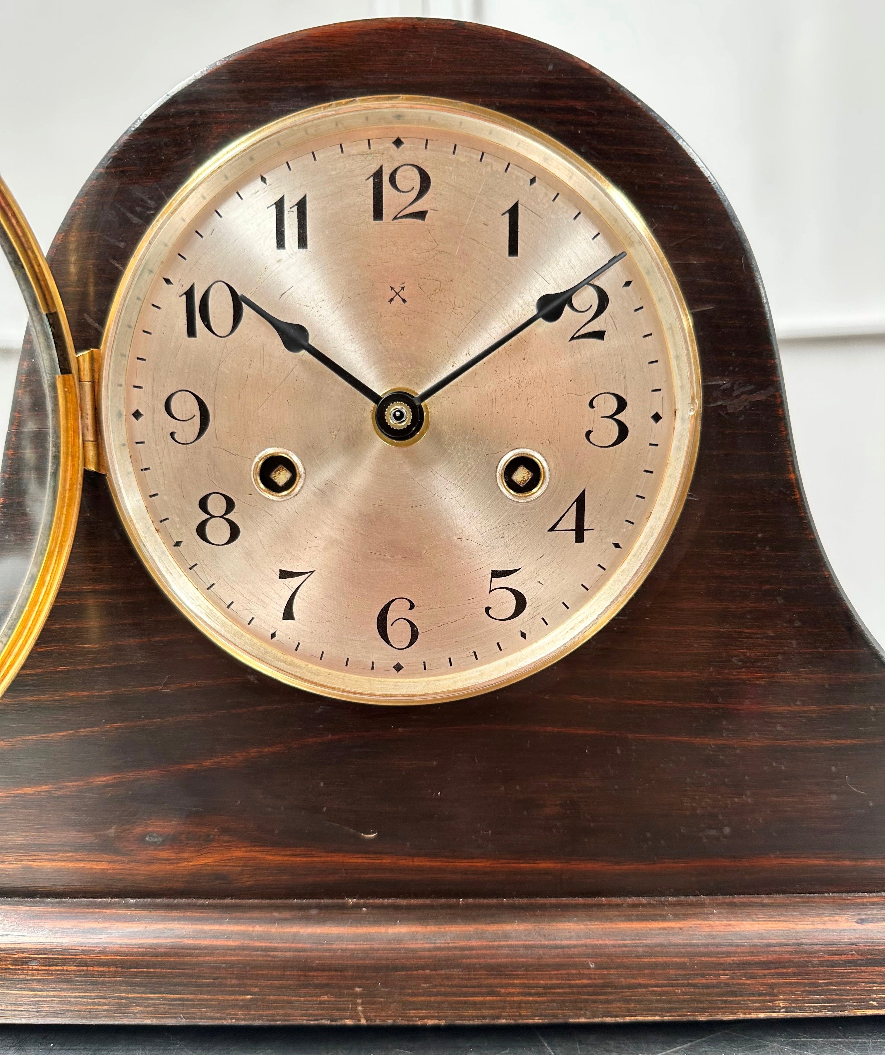 Vintage HAC Napoleon Battery Mantel Clock | Adelaide Clocks