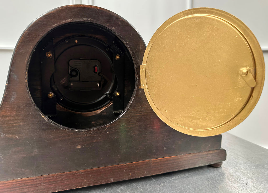 Vintage HAC Napoleon Battery Mantel Clock | Adelaide Clocks