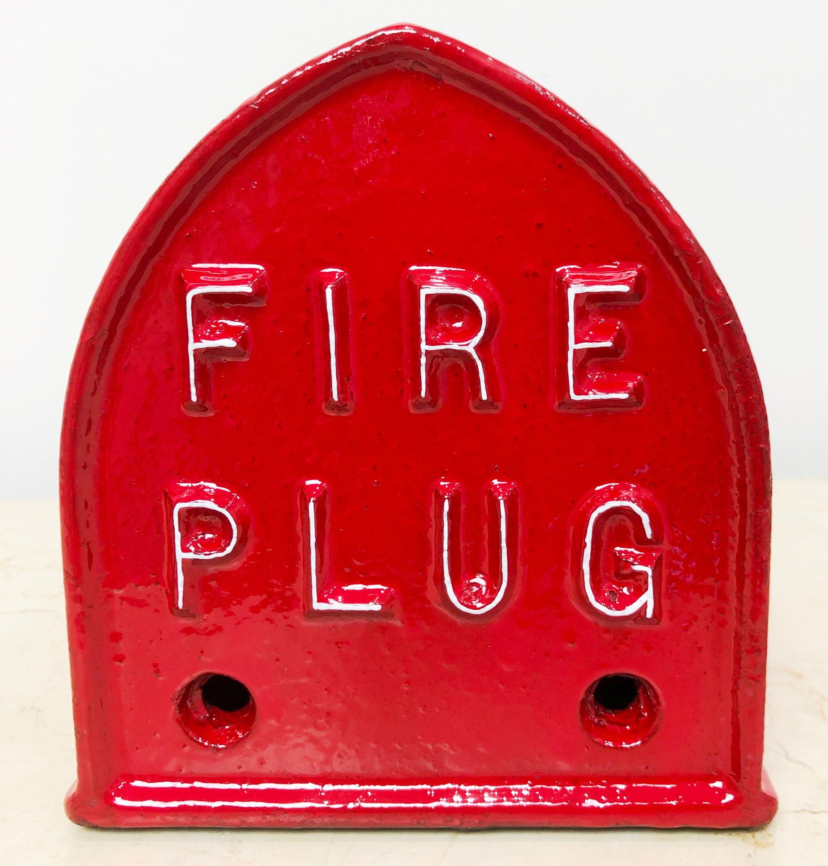 Original Vintage Cast Iron Fire Hydrant Plug Post Top Marker  | Adelaide Clocks