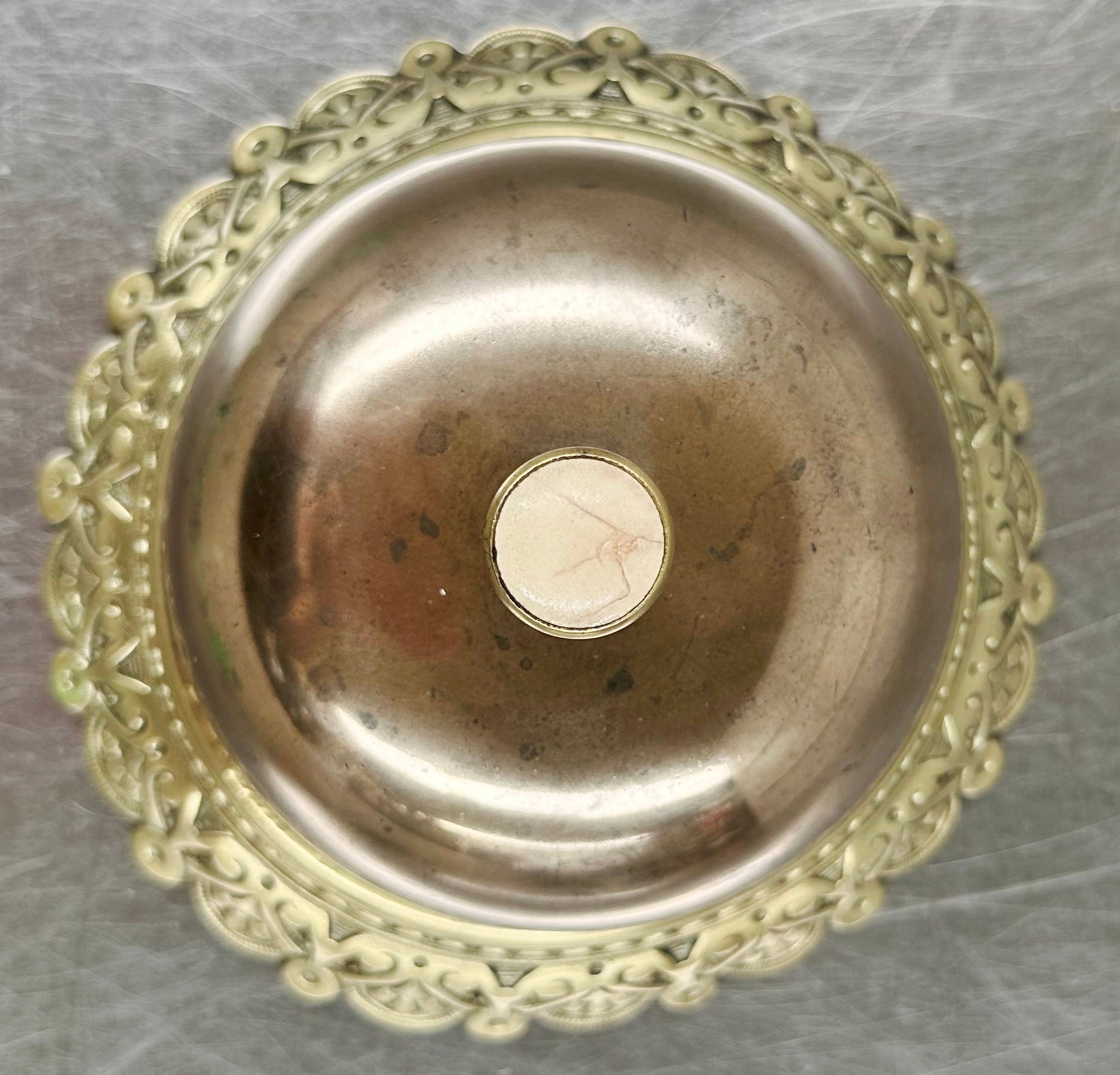 Antique Brass Counter Desk Service Hotel Bell | Adelaide Clocks