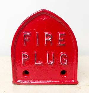 Original Vintage Cast Iron Fire Hydrant Plug Post Top Marker  | Adelaide Clocks