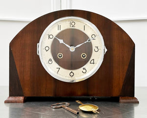 Vintage Art Deco Hammer on Coil Strike Mantel Clock | Adelaide Clocks