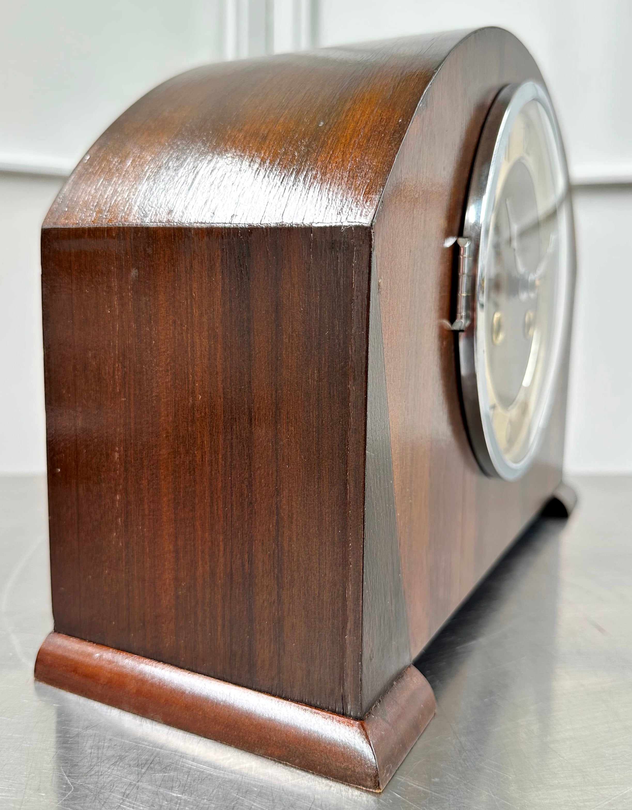 Vintage Art Deco Hammer on Coil Strike Mantel Clock | Adelaide Clocks