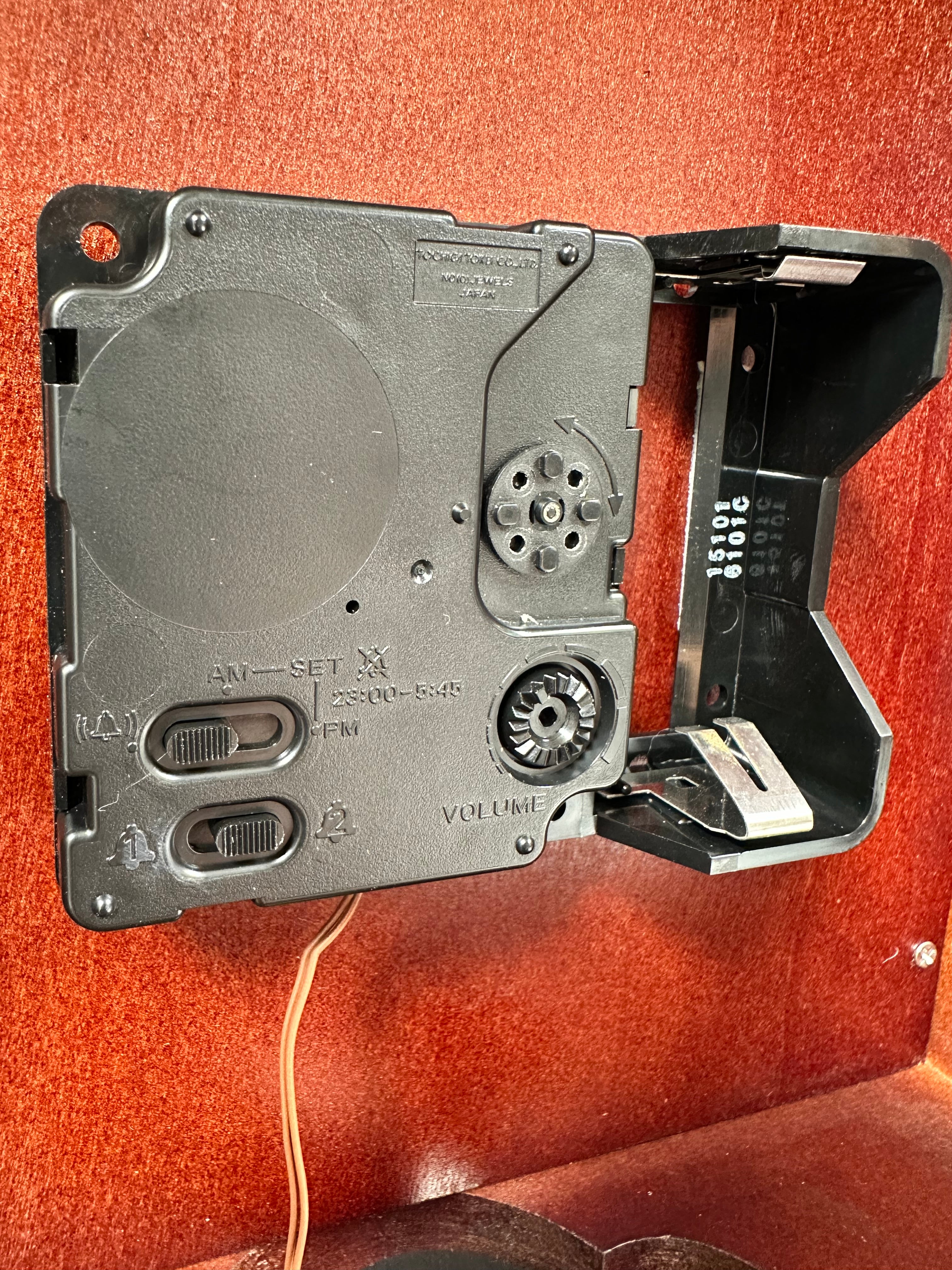 Vintage Tempus Fugit Belvedere Westminster Chime Battery Mantel Clock | Adelaide Clocks