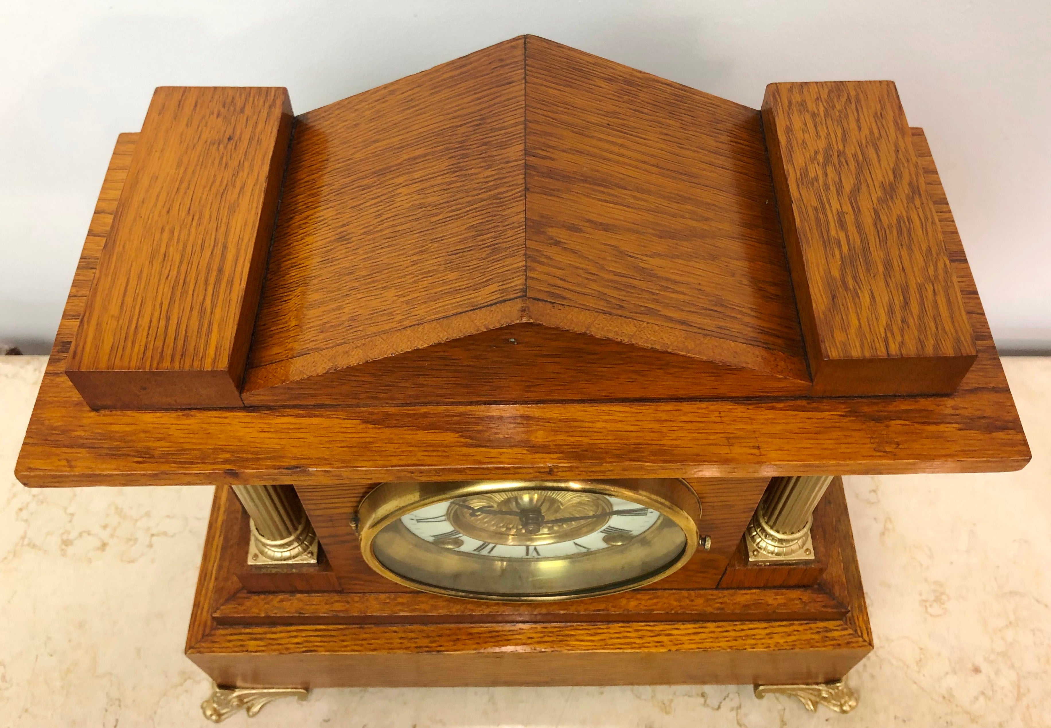 Antique ANSONIA New York Chime Mantel Clock | eXibit collection