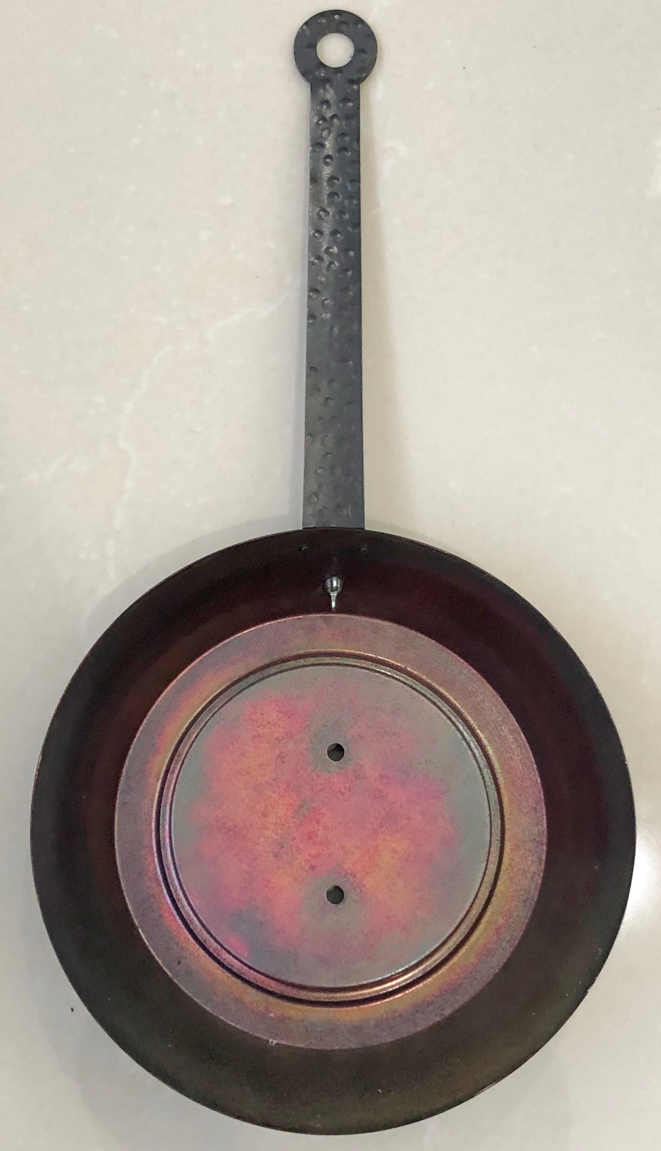 Vintage Kitchen Frying Pan Wall Thermometer | Adelaide Clocks