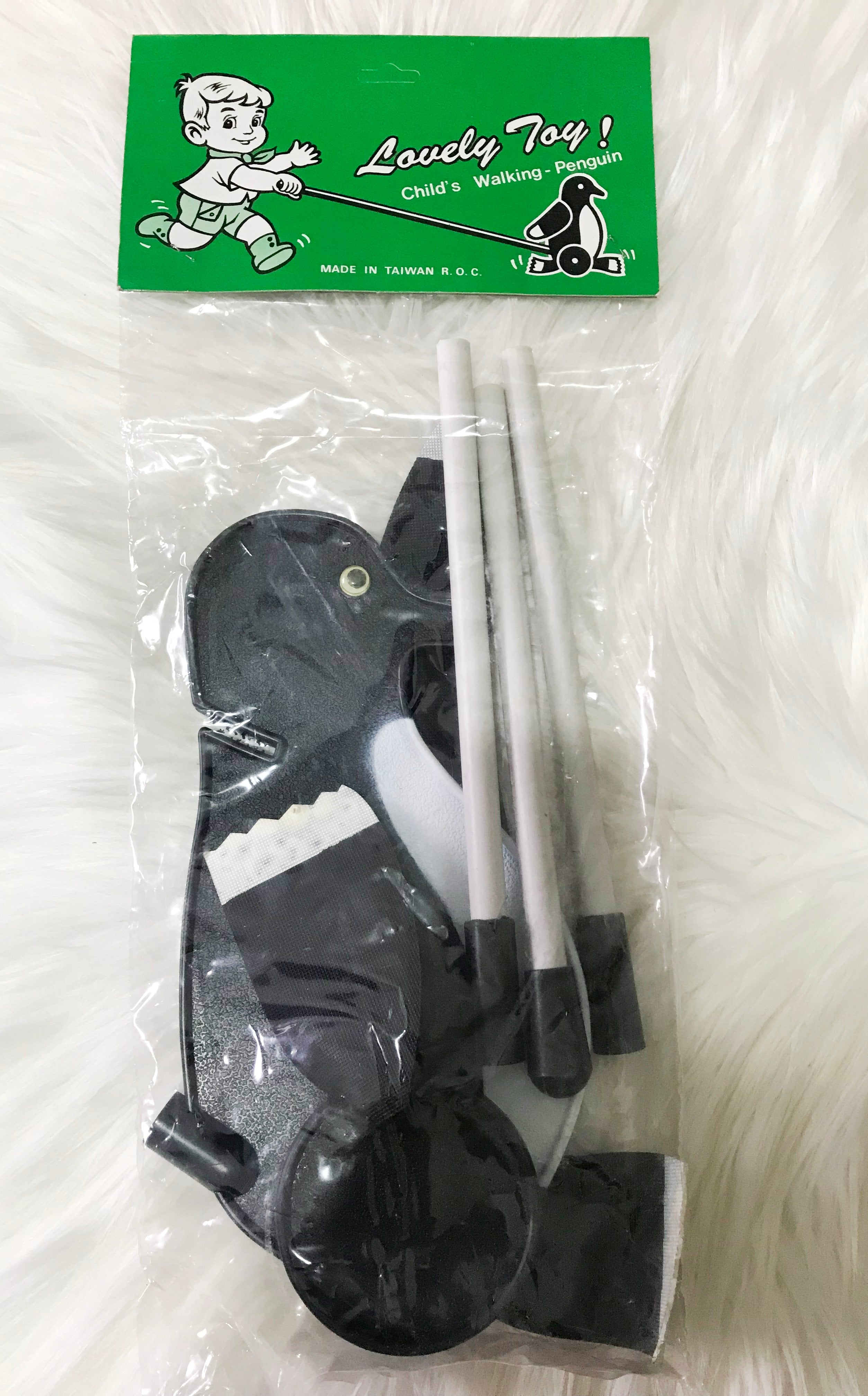 Kids Ride-along Penguin Push Toy | Adelaide Clocks