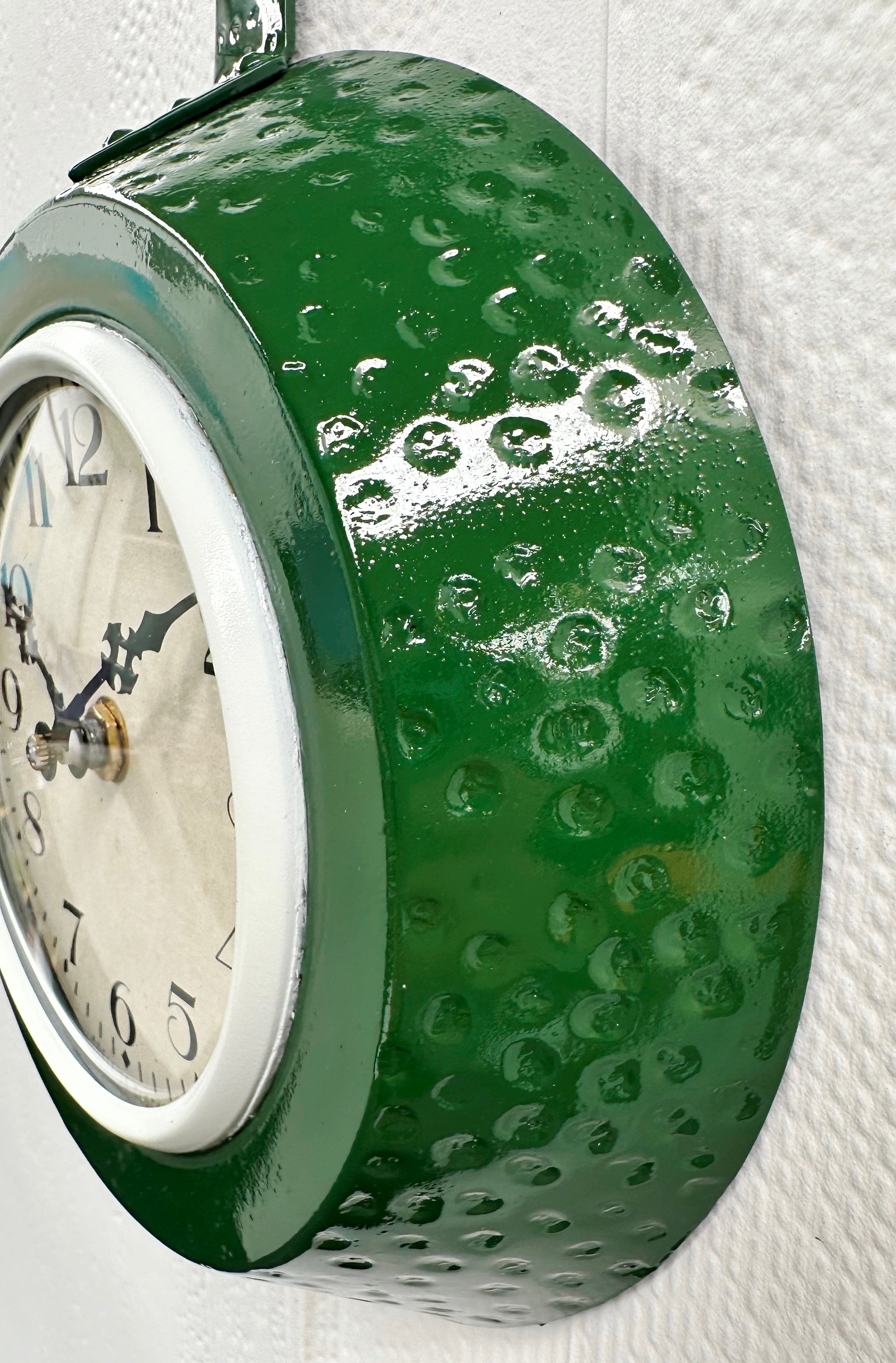 Vintage Kitchen Frying Pan Battery Wall Clock | Adelaide Clocks