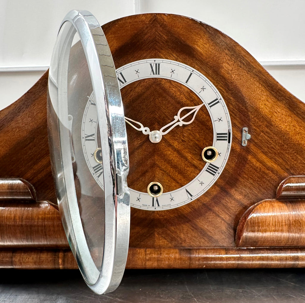 Vintage Smiths Enfield Westminster Chime Art Deco Mantel Clock | Adelaide Clocks