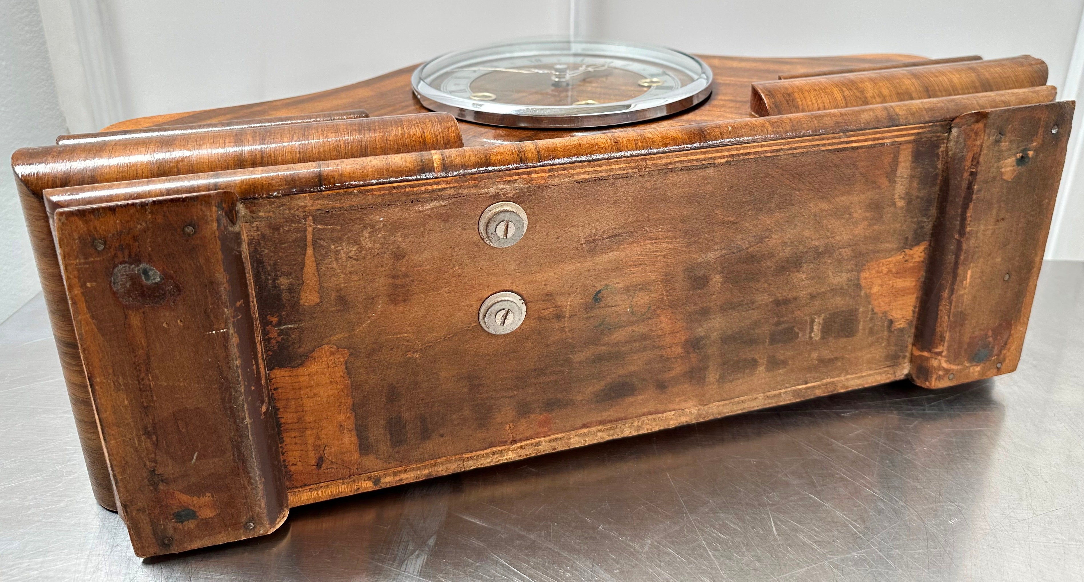 Vintage Smiths Enfield Westminster Chime Art Deco Mantel Clock | Adelaide Clocks