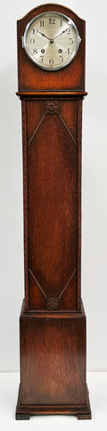 Vintage Grand Pedestal Battery Floor Clock | Adelaide Clocks