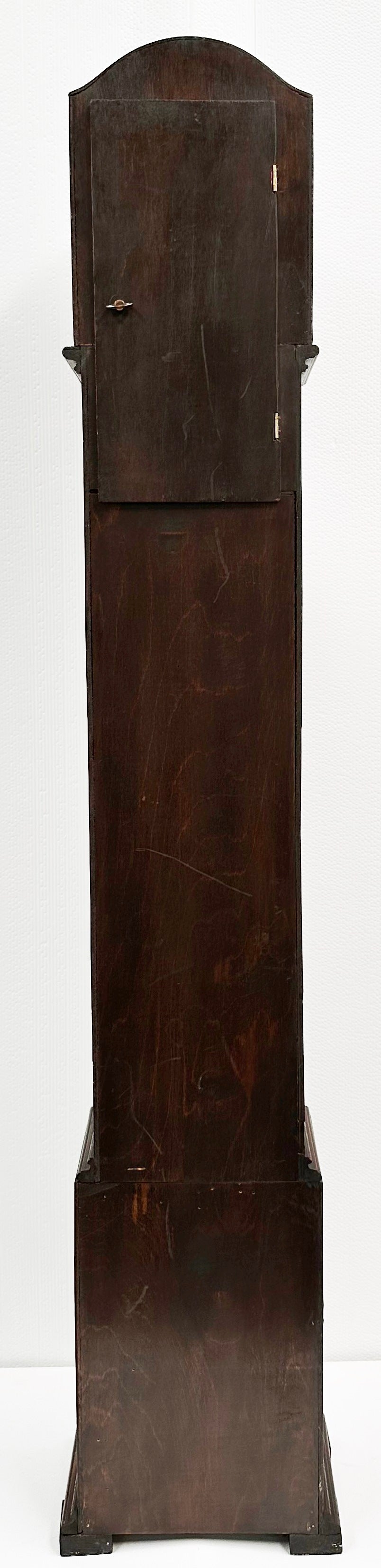 Vintage Grand Pedestal Battery Floor Clock | Adelaide Clocks