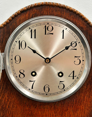 Vintage Grand Pedestal Battery Floor Clock | Adelaide Clocks