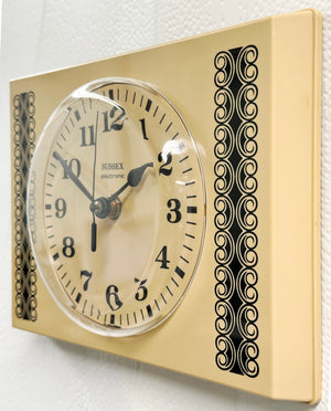 Vintage Art Deco Sussex Kitchen Wall Clock | Adelaide Clocks