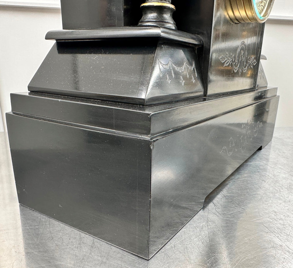 Antique Ansonia Slate Mantel Clock | Adelaide Clocks