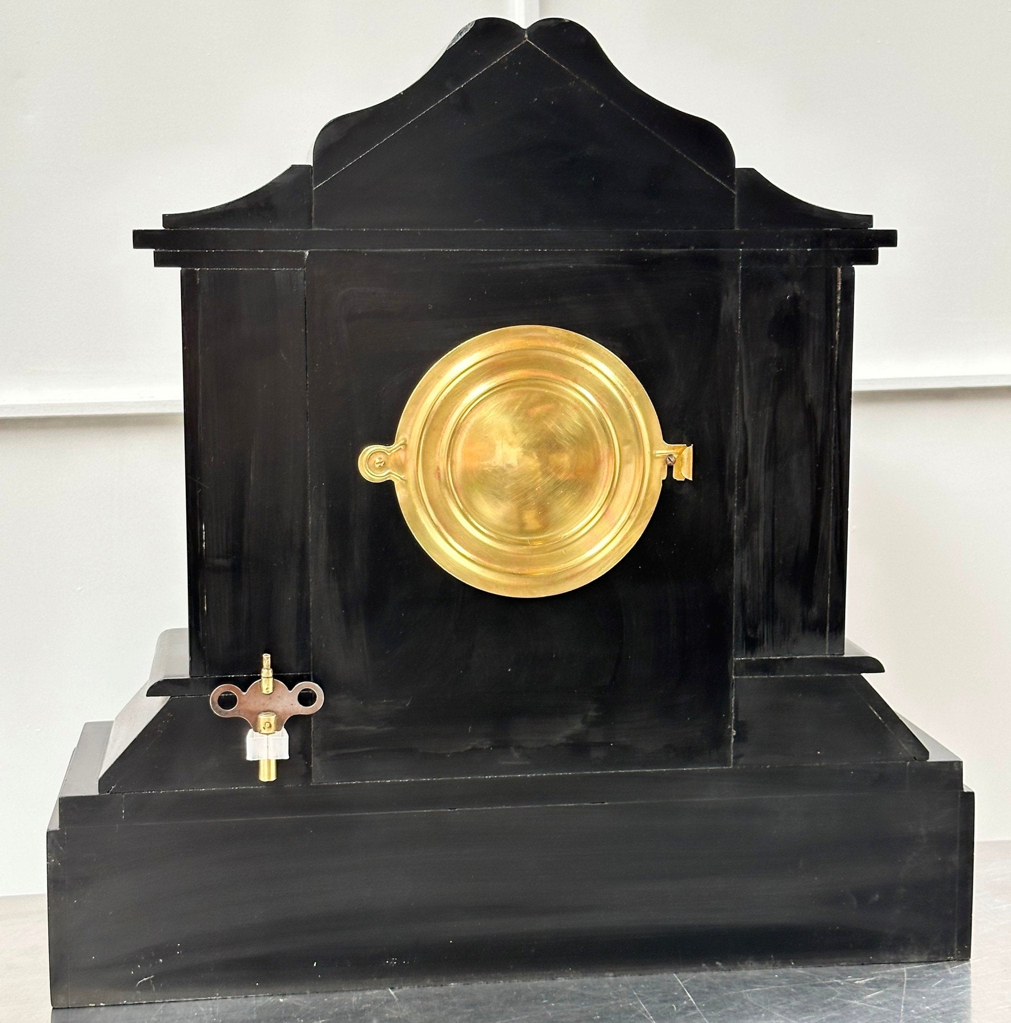 Antique Ansonia Slate Mantel Clock | Adelaide Clocks