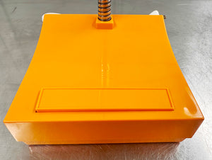 Vintage NORAX Retro Orange Gooseneck Desk Table Lamp | Adelaide Clocks