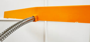Vintage NORAX Retro Orange Gooseneck Desk Table Lamp | Adelaide Clocks