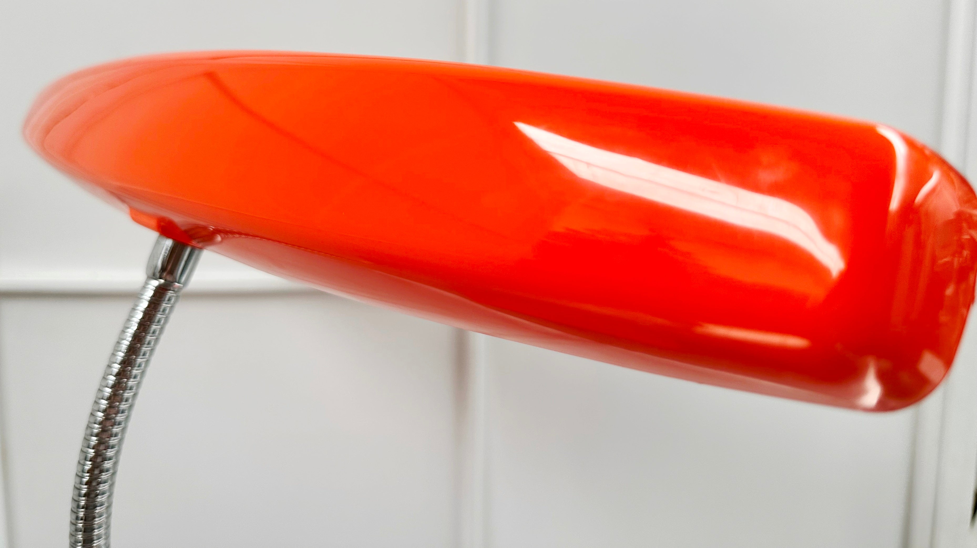 Vintage Hanimex Retro Dark Orange Table Desk Lamp | Adelaide Clocks