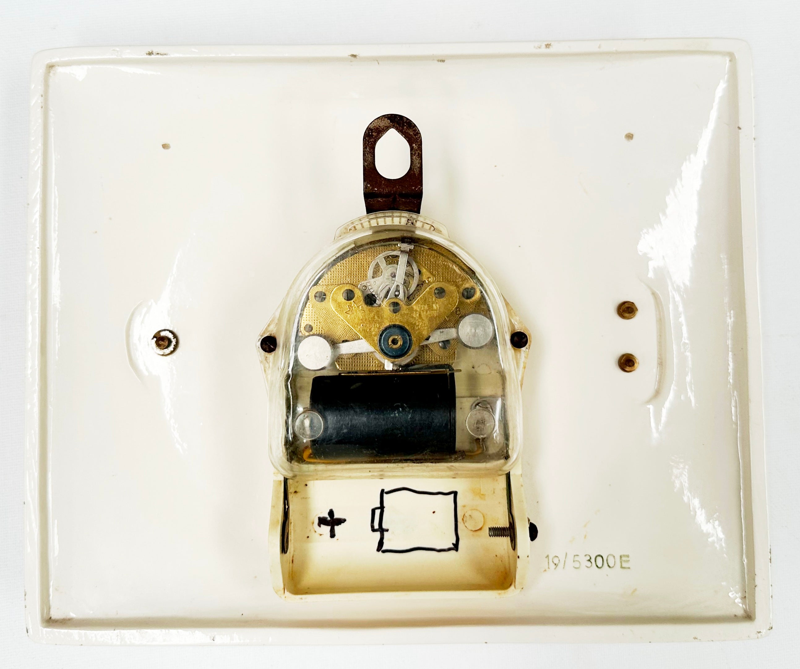 Vintage ceramic Junghans Electra Battery Kitchen Wall Clock | Adelaide Clocks