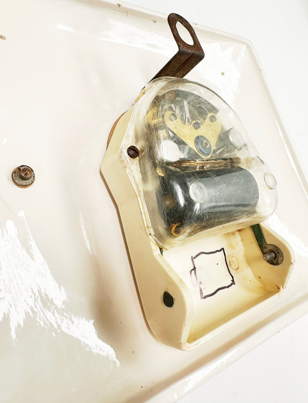 Vintage ceramic Junghans Electra Battery Kitchen Wall Clock | Adelaide Clocks